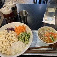 Vegan dish  at Boli Cafe in Toulouse