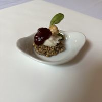 Amuse bouche  at Milla's Place in Berlin