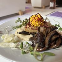 Hauptgang Sellerie, Pilze etc  at Milla's Place in Berlin