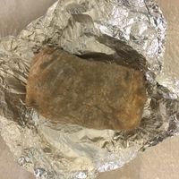 Takeout burrito. at Burritos y Mas in New York City