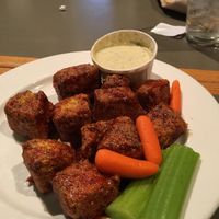 Seitan wings at Double Wide Grill in Pittsburgh