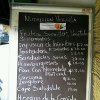Breakfast menu at Schizandra in Oaxaca