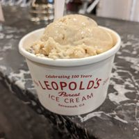 Vegan Peanut Butter Chocolate Chip. at Leopold's Ice Cream in Savannah