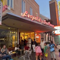 Always Busy  at Leopold's Ice Cream in Savannah
