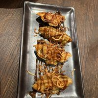 Truffle edamame gyozas  at Nooch - Barfuesserplatz in Basel