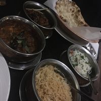 Curries, rice & naan! at Madha in Glasgow
