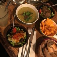 tapas and soup at Galerie 88 in Paris