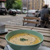 soup of the day at Satsang in Prague