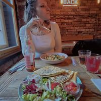 Yaki Udon & fabulous quesadilla 🙌  at Satsang in Prague