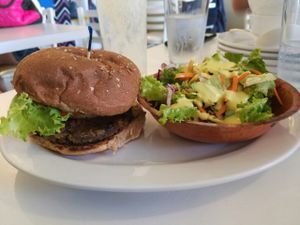 Loving Hut Burger at Loving Hut in Upland