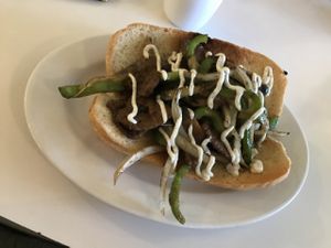 Philly Cheese Steak   at Loving Hut in Upland