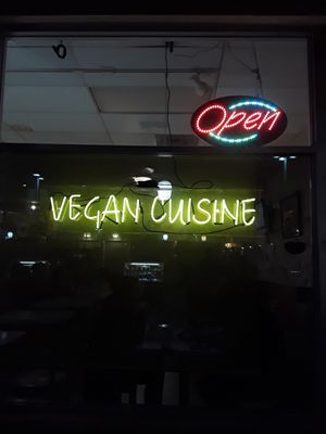 Vegan cuisine  at Loving Hut in Upland