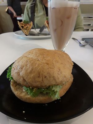 Chipotle sandwich at Loving Hut in Upland