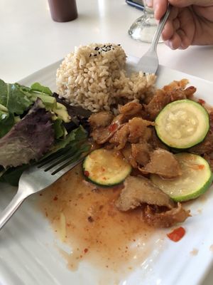 Sweet and Spicy Lady  at Loving Hut in Upland