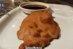 Ersatz chicken, nice in a junk foody way. at GōngDé Lín - Godly - Nanjing Rd in Shanghai