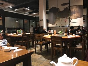 Inside the restaurant  at Zǎozǐ Shù - Vegetarian Life Style - HuaiHai in Shanghai