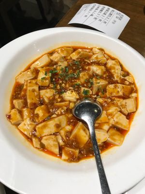 Weird dish, tofu was super soft, slimey. Don’t recommend that one at Zǎozǐ Shù - Vegetarian Life Style - HuaiHai in Shanghai