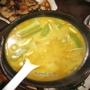 Thai Curry with Vegetables at Zǎozǐ Shù - Vegetarian Life Style - HuaiHai in Shanghai