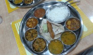 Thali at Branto Pure Indian Vegetarian Club in Kowloon