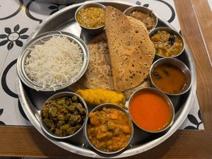 Special Thali at Branto Pure Indian Vegetarian Club in Kowloon