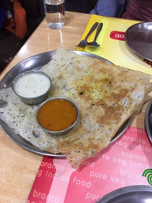 No. 24  Dosa at Branto Pure Indian Vegetarian Club in Kowloon