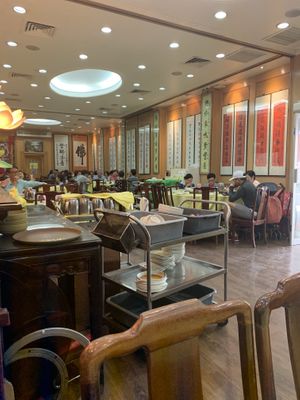 Inside at Po Lin Monastery 寶蓮禪寺齋堂 in Outlying Islands