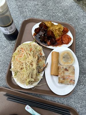   at Po Lin Monastery 寶蓮禪寺齋堂 in Outlying Islands