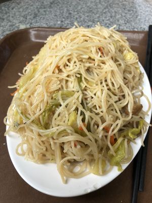 noodles  at Po Lin Monastery 寶蓮禪寺齋堂 in Outlying Islands