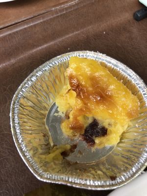 sago pudding yummy!!!  at Po Lin Monastery 寶蓮禪寺齋堂 in Outlying Islands