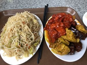   at Po Lin Monastery 寶蓮禪寺齋堂 in Outlying Islands