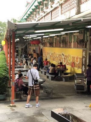 seating   at Po Lin Monastery 寶蓮禪寺齋堂 in Outlying Islands
