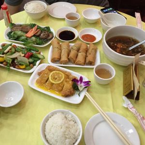 deluxe set meal at Po Lin Monastery 寶蓮禪寺齋堂 in Outlying Islands