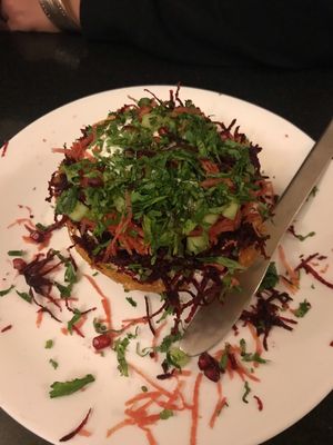 Cesto de batata  at MVT Restaurant in Vrindavan