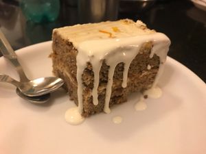 Ekadassi cake  at MVT Restaurant in Vrindavan