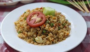 Nasi goreng at Happy Buddha in Kuta