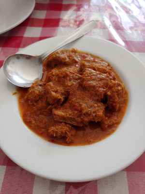 Rendang at Happy Buddha in Kuta
