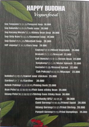  at Happy Buddha in Kuta