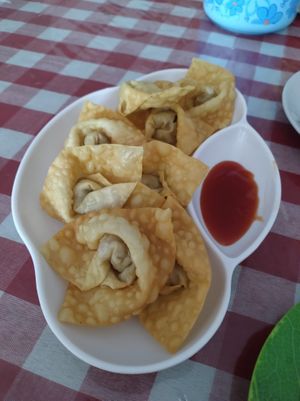 Wantons at Happy Buddha in Kuta