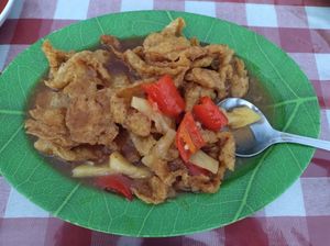 Sweet and Sour Chicken at Happy Buddha in Kuta