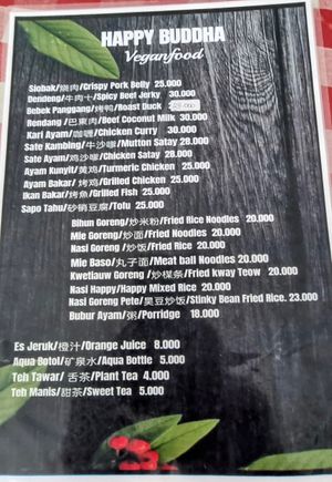  at Happy Buddha in Kuta