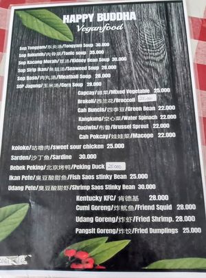  at Happy Buddha in Kuta