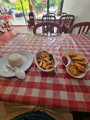 I'm so full at Happy Buddha in Kuta