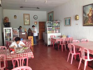 snapshot of the interior of Happy Buddha 12/2014. at Happy Buddha in Kuta