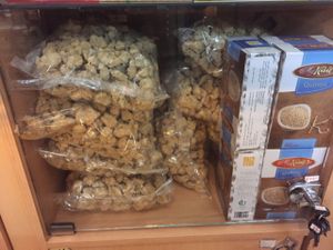 dried textured soy protein and brown rice for sale at Iranian Artist's Forum - Khaneh Honarmandan Iran in Tehran