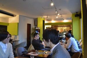 Cafe Proverbs Interior at Cafe Proverbs 15:17 in Kyoto