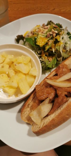 BBQ Dog at Green Earth in Osaka