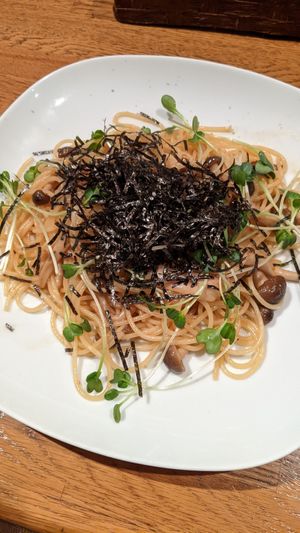 和風きのこパスタ at Green Earth in Osaka
