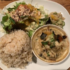 This is a Higawari lunch.  at Green Earth in Osaka