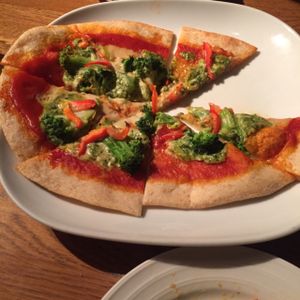 Vege Pizza at Green Earth in Osaka