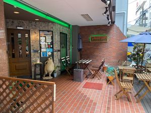 Entrance at Green Earth in Osaka